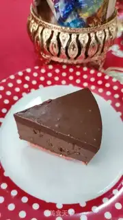 Make Chocolate mousse cake step 17