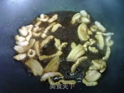 Make Pork thunder sprouts step 6