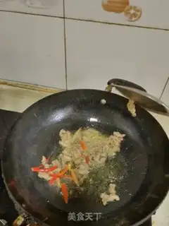 Make Meatloaf and three vegetables step 2