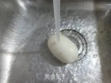 Make Shrimp radish egg soup step 2