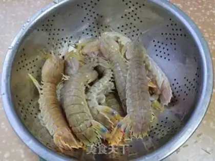 Make Skinned shrimp step 0
