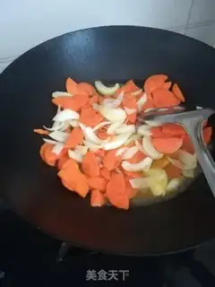 Make Carrot, sprouts step 3
