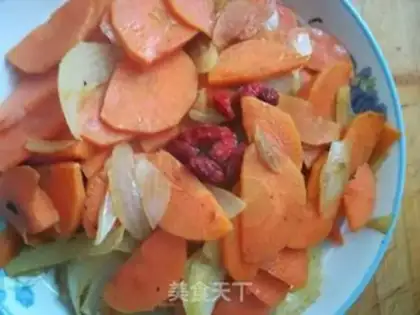 Make Carrot, sprouts step 4