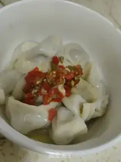 Make Bumped peppers, dried dumplings step 4