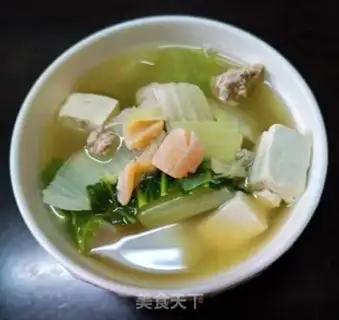 Make Porridge tofu soup step 8