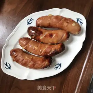 Make Baked cheese sausage step 7
