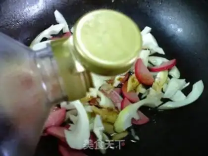 Make Red intestinal thunder step 6