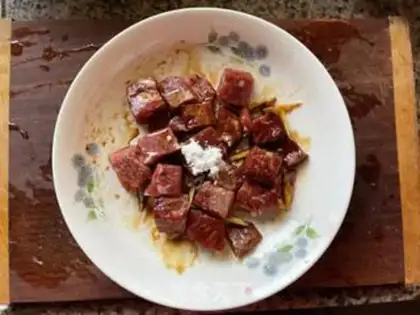 Make Steam beef in Wichiyama step 2