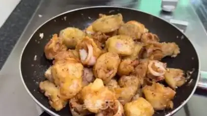 Make Pepper salt squid step 11