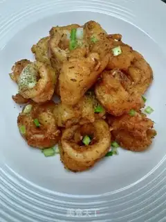 Make Pepper salt squid step 13