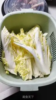 Make A fan of garlic veggies step 0