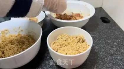 Make Pyramid evaporation ribs step 7