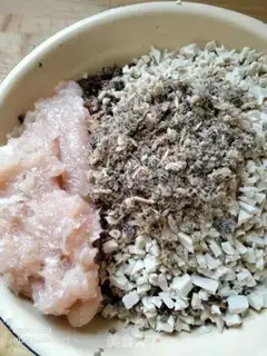 Make Chicken lamb belly dumplings step 6