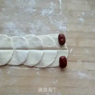 Make The date buns step 28