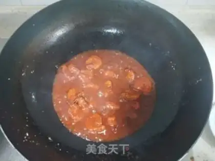 Make Tomato shrimp step 5