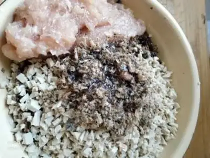 Make Chicken lamb belly dumplings step 7