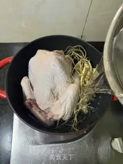Make Fresh chicken soup step 3