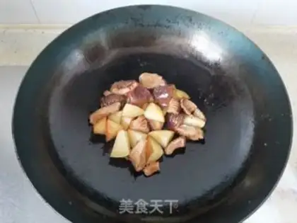 Make Chicken wings and potatoes step 10