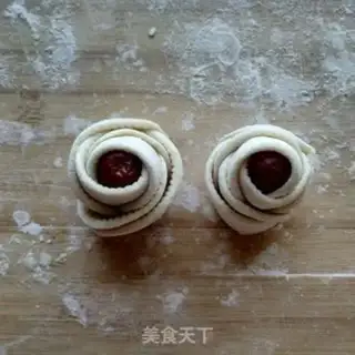 Make The date buns step 31