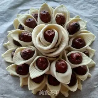 Make The date buns step 32