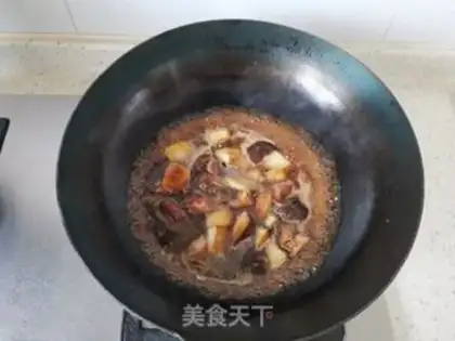 Make Chicken wings and potatoes step 12