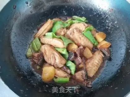 Make Chicken wings and potatoes step 14