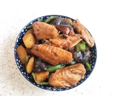 Make Chicken wings and potatoes step 15