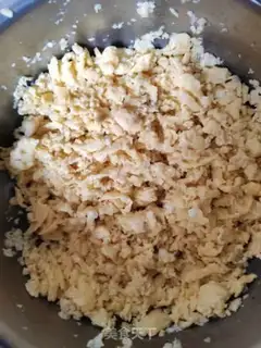 Make Cream eggs and shrimp dumplings step 1