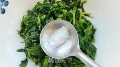 Make Celery leaves step 4