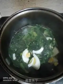 Make Pinebread, little white soup step 3