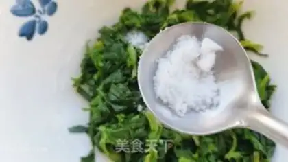 Make Celery leaves step 5