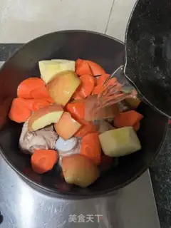 Make Carrot apple hog soup step 6