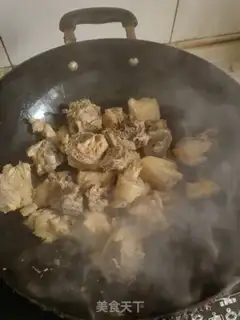 Make Cream peppers and chickens step 6