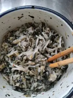Make Black-gold kidney congee step 6