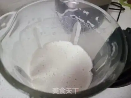 Make Honey bean milk step 7