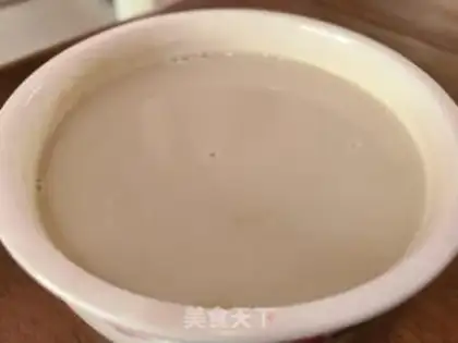 Make Honey bean milk step 9