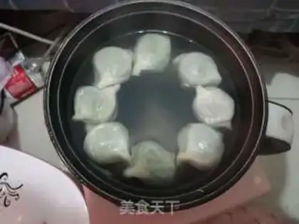 Make Cooking dumplings step 1
