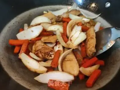 Make Onion chicken wings step 9