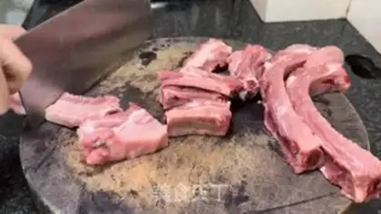 Make Coke chops step 0