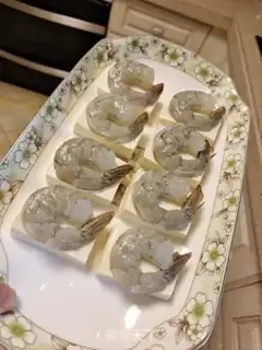 Make Tofu shrimp eggs step 0