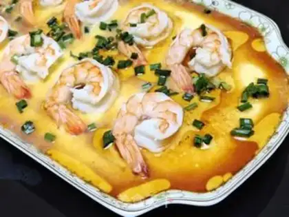 Make Tofu shrimp eggs step 4