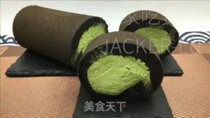 Make Black gold and tea rolls step 24