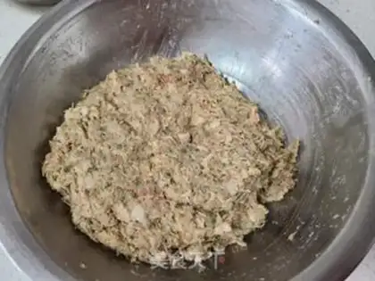 Make Dinosaur pork dumplings step 5