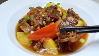 Make Tomato potato stew step 15