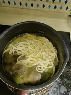 Make Flour noodles step 5