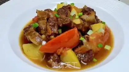 Make Tomato potato stew step 16