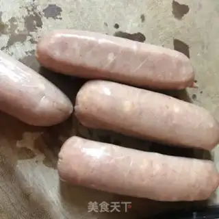 Make Baked sausage step 1