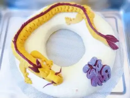 Make Dragon buns step 7