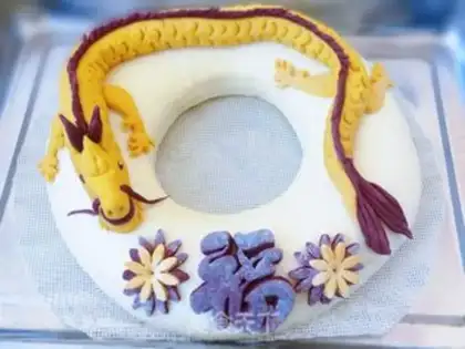 Make Dragon buns step 8