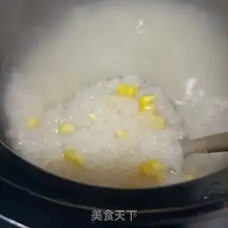 Make Porridge of corn when it